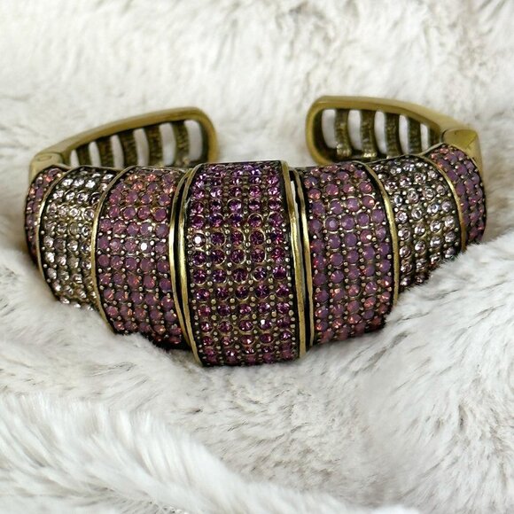 Heidi Daus Jewelry - Heidi Daus "Tastefully Tiered" Vintage Art Deco Inspired Bracelet